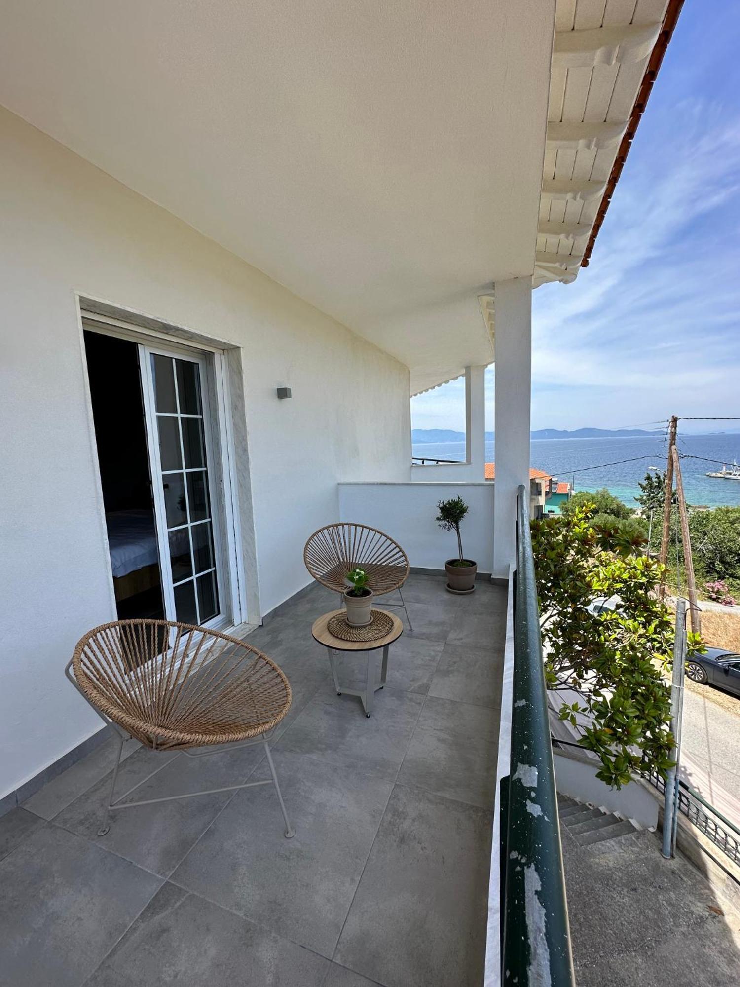 Villa Eleni Greece - Wonderful Sea View Studios 네아 로다 외부 사진